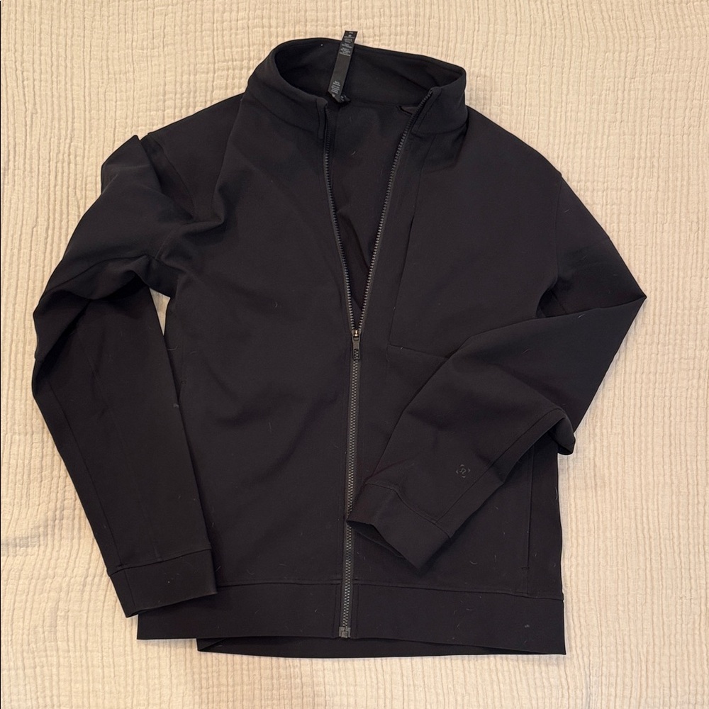 lululemon athletica Men's Black Lightweight Zip Jacket